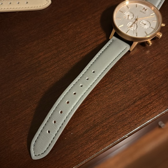 Mvmt rose gold watch main image 3